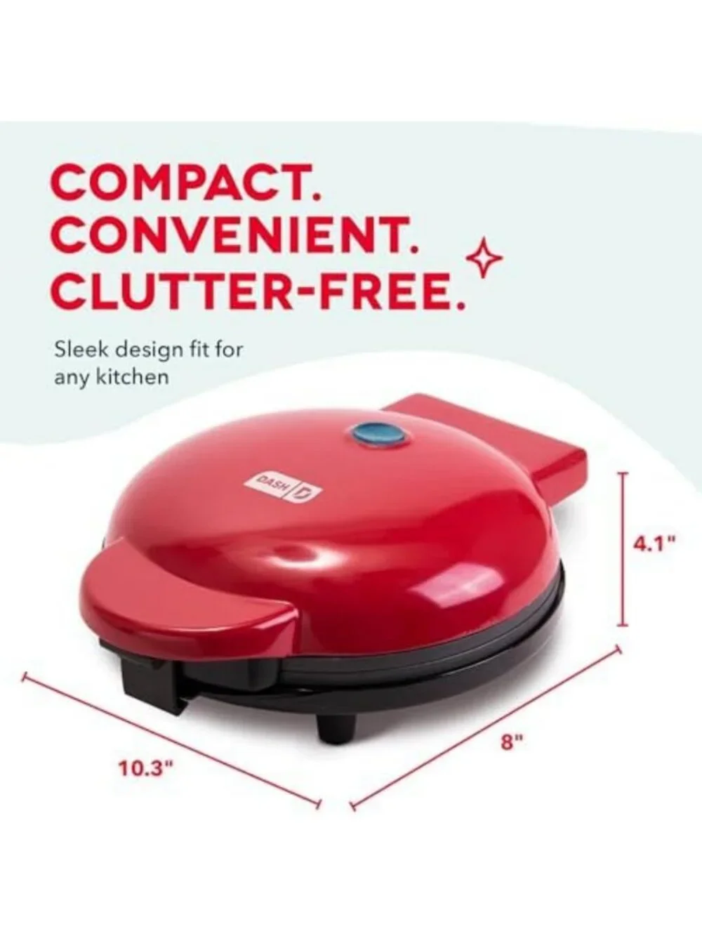 Electric Pancake & Egg Griddle Maker - Nonstick, Quick Heat-Up, Easy Cleanup